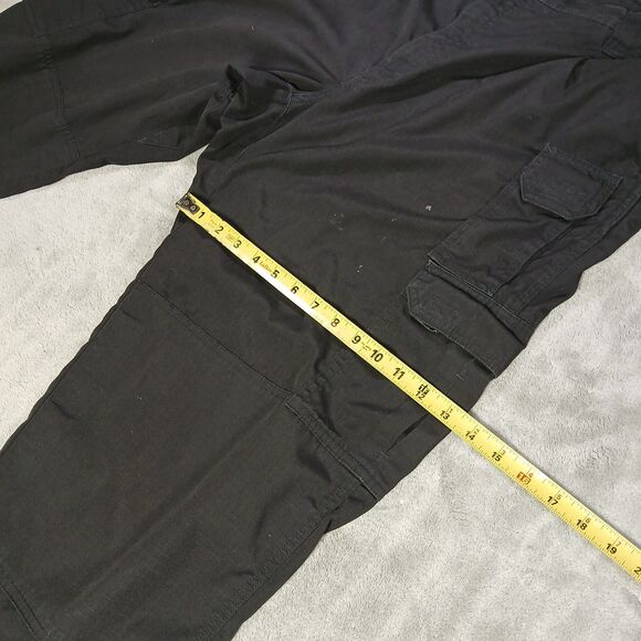 5.11 511 Mens 40x32 Taclite Pro Cargo Pants Black Ripstop Utility Tactical Work - Picture 7 of 11
